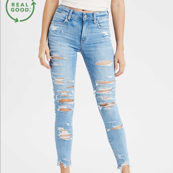American Eagle Outfitters Denim - American Eagle super super stretch hi-rise jegging